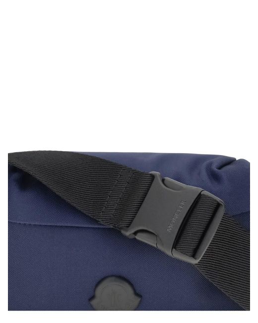 Moncler Blue Clutches for men