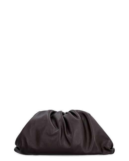 Bottega Veneta Brown The Pouch Leather Clutch