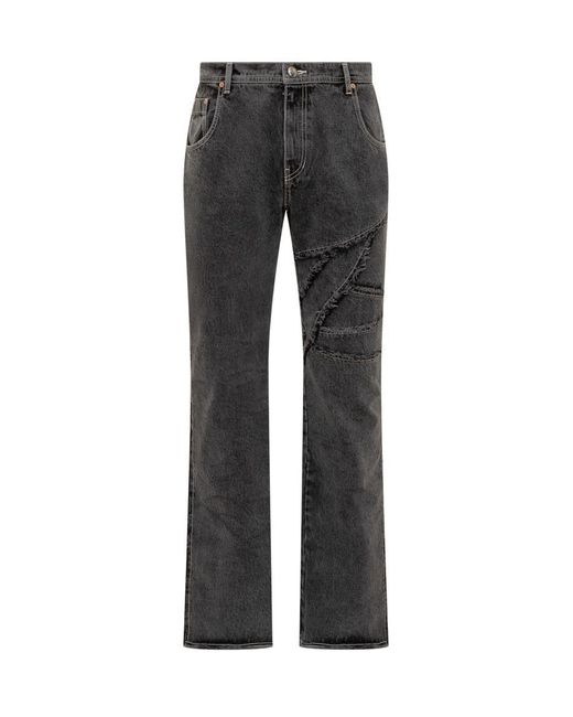 ANDERSSON BELL Gray Jeans Wax for men