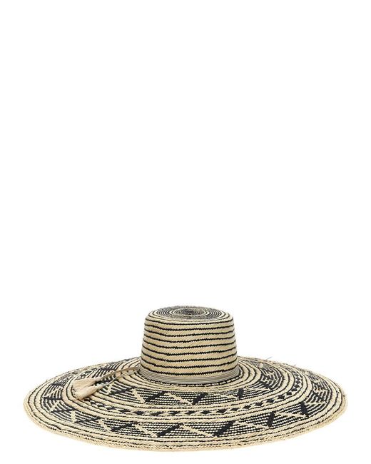 Maison Michel Multicolor 'Gina' Hat
