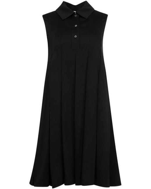 Loewe Black Trapeze Short Dress