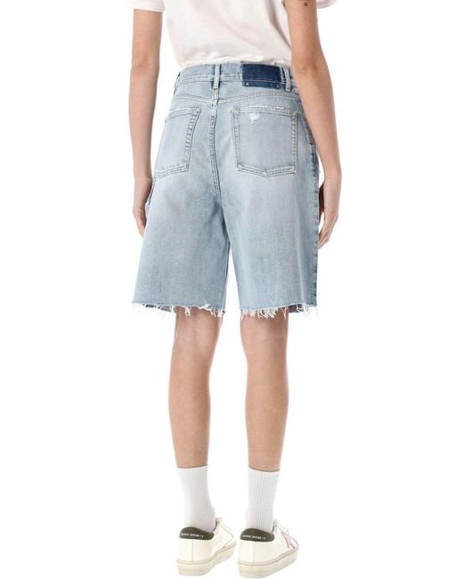 Golden Goose Deluxe Brand Blue Marsha Denim Shorts