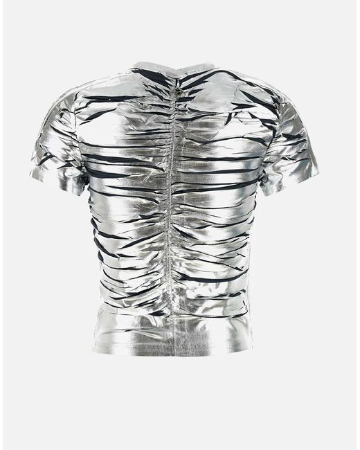 DIESEL White T-Shirts And Polos
