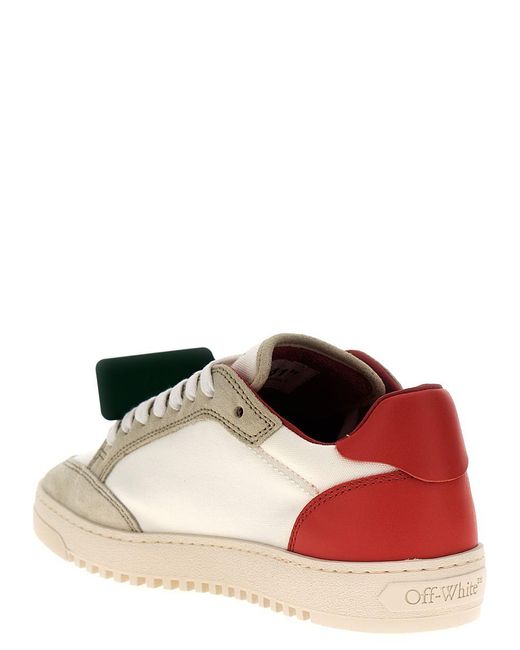 Off-White c/o Virgil Abloh Red 5.0 Off Court Sneakers for men