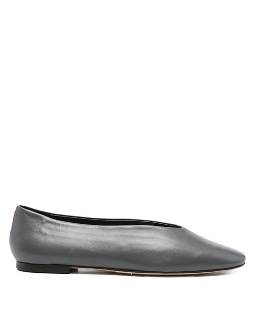 Aeyde Gray Kirsten Nappa Leather Charcoal