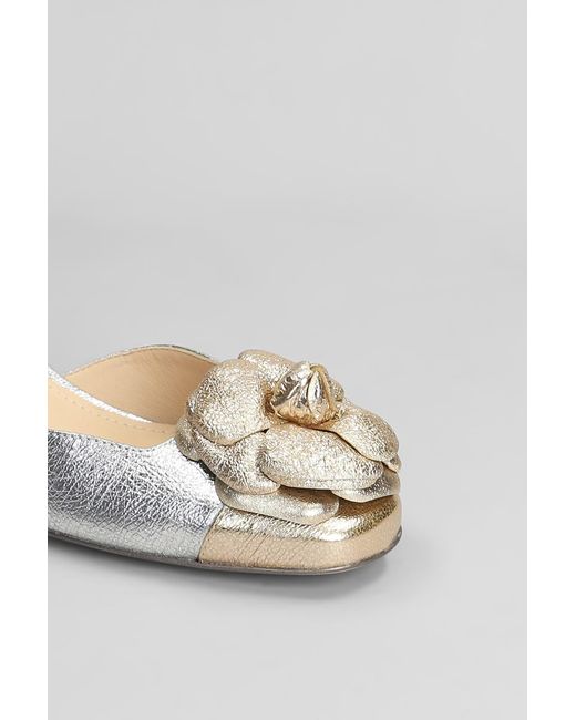GOLD&ROUGE Metallic Sage 2 Pumps