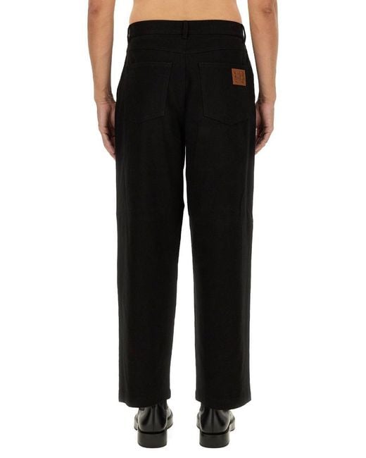 Moschino Black Barcode Pant for men