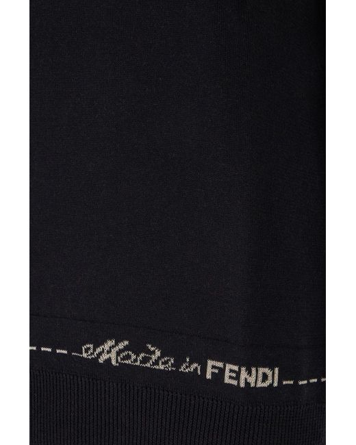Fendi Blue Knitwear for men