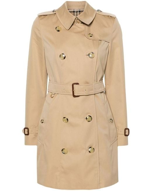 Burberry Natural Chelsea Cotton Trench Coat
