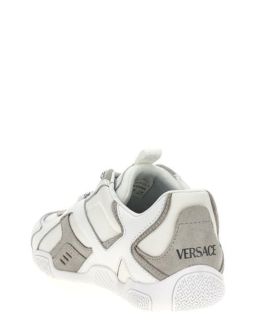 Versace White 'Galaxia' Sneakers