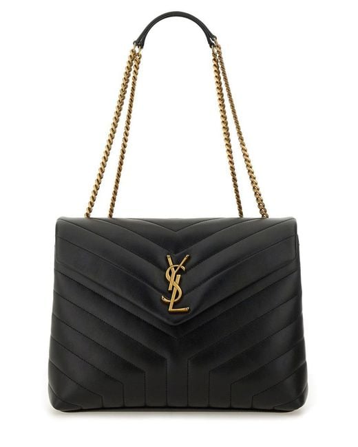 Saint Laurent Black Bag "loulou" Medium