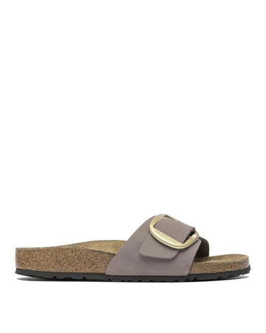 Birkenstock Purple "Madrid Big Buckle" Sandals