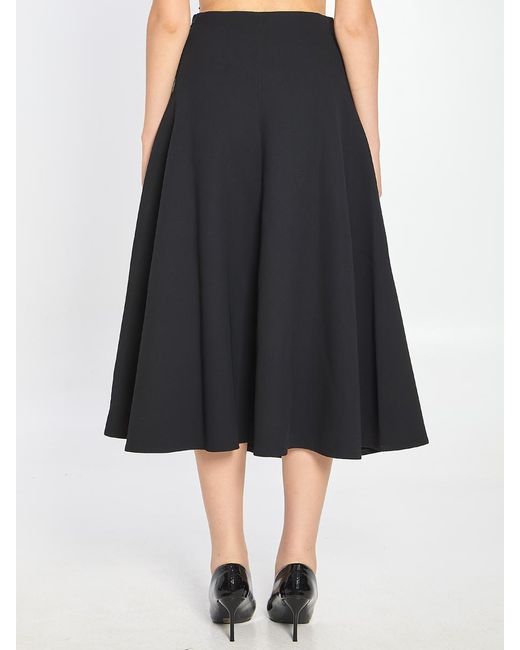 Jacquemus Black Triangle Skirt