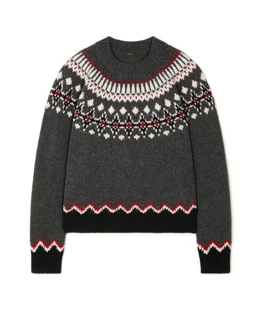 Alanui Black Sweet Winter Sweater/Multicol