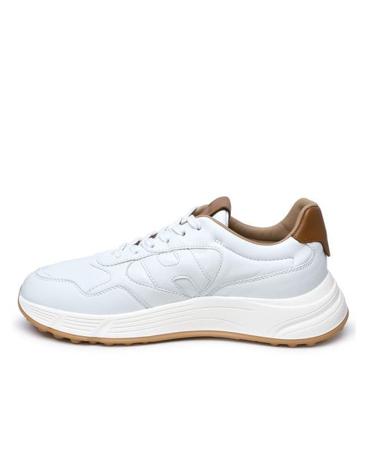 Hogan White Leather Sneakers for men