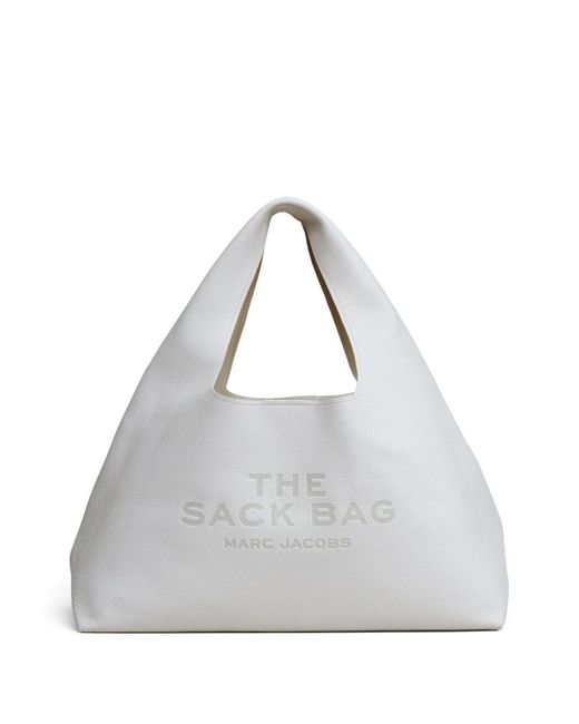 Marc Jacobs Gray The Sack Leather Xl Shoulder Bag