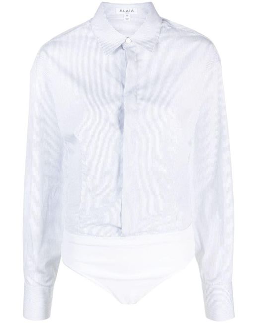 Alaïa White Alaia T-shirts & Tops
