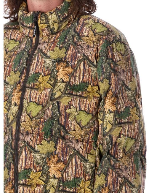 Gramicci Natural Down Puffer Jacket for men