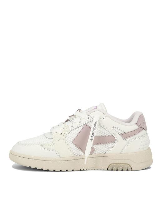 Off-White c/o Virgil Abloh White Off- "Slim Out Of Office" Sneakers