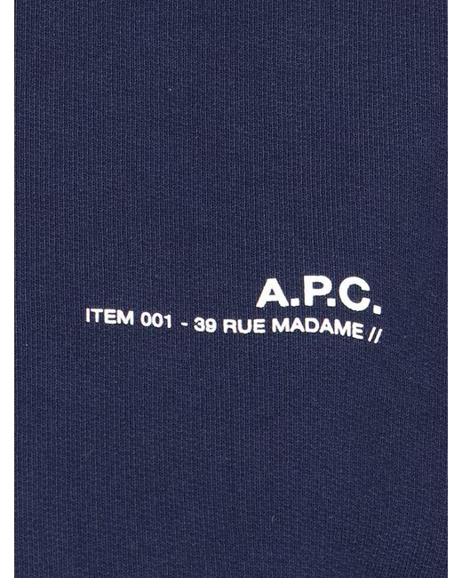 A.P.C. Blue Sweatshirts