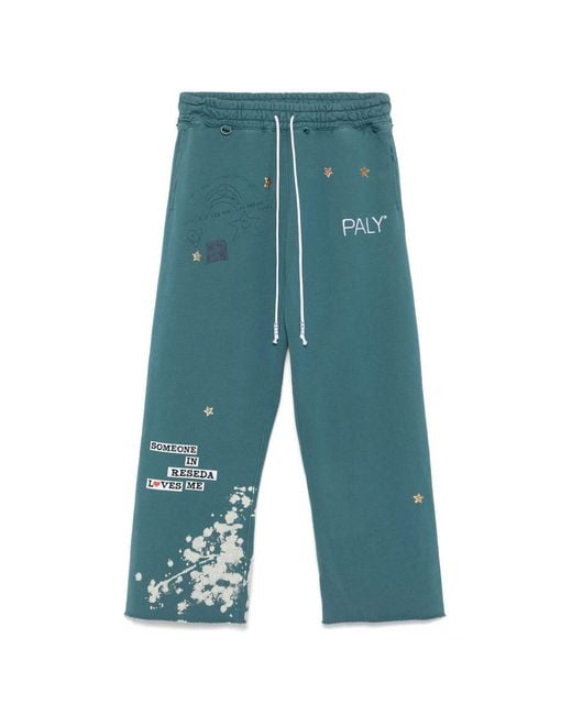 Paly Hollywood Blue Pants for men