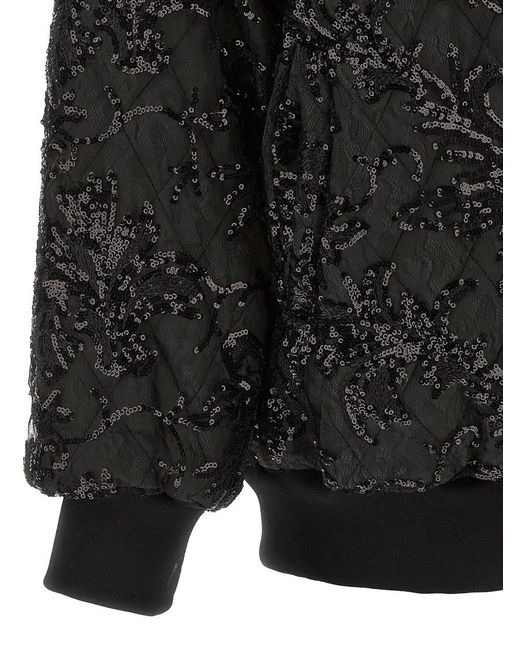 Le twins Black 'belluno' Bomber Jacket