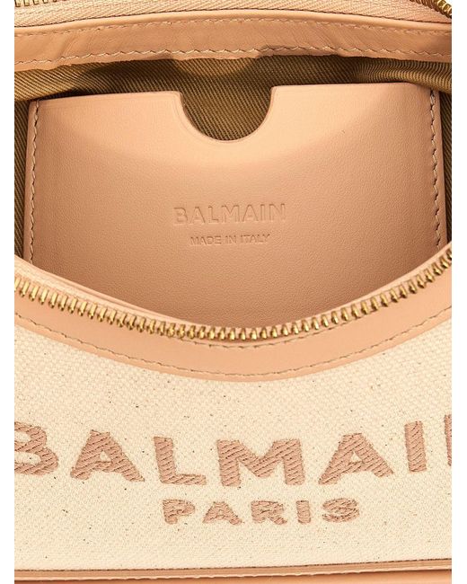 Balmain Natural B-army Shoulder Bags