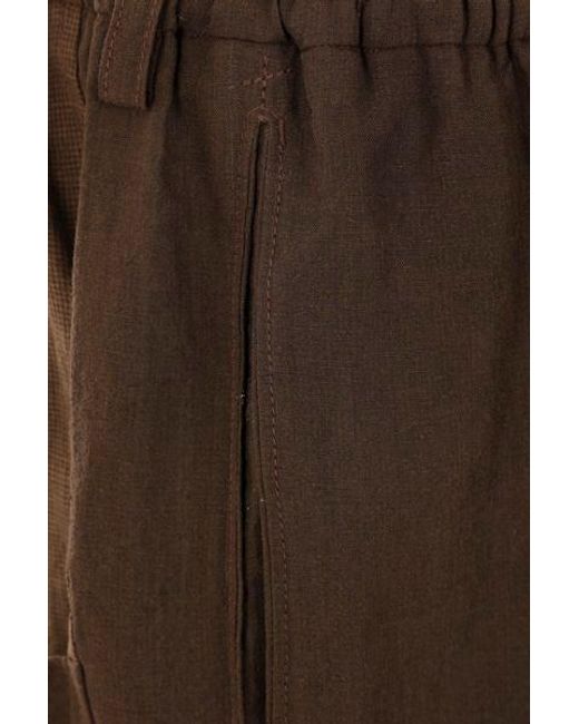 Ziggy Chen White Shorts for men