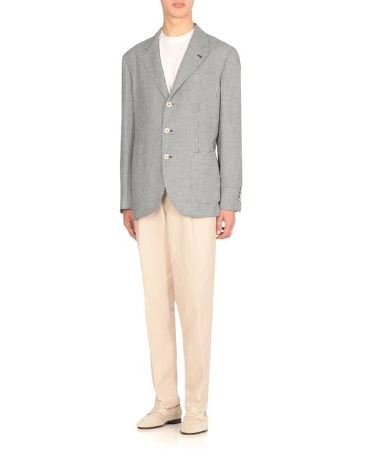 Brunello Cucinelli Gray Jackets for men