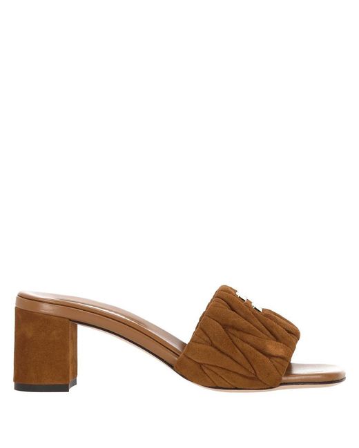 Miu Miu Brown Sandals