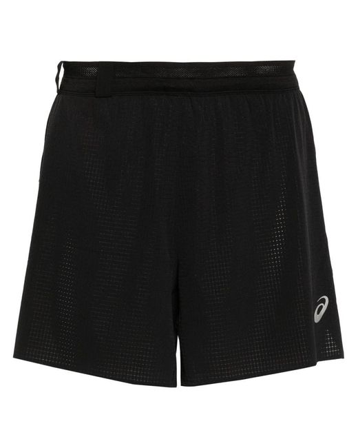 Asics Black Metarun 5in Shorts for men
