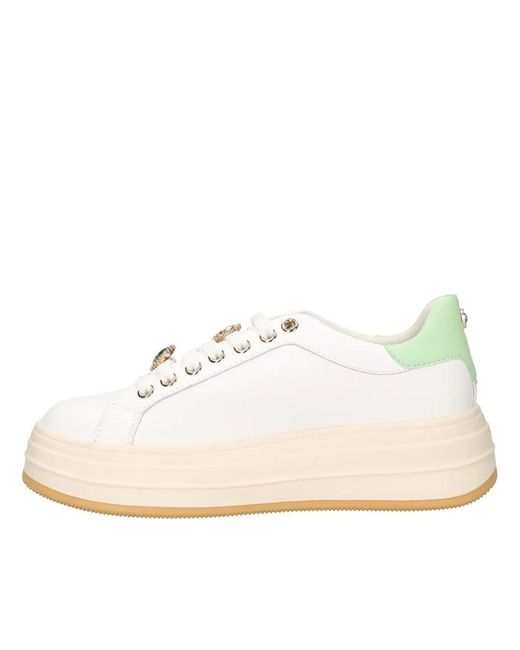 Apepazza White Lea Shoes