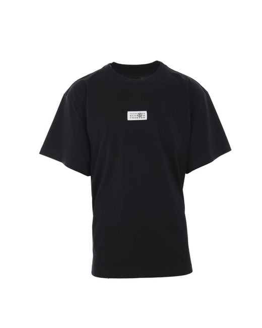 MM6 by Maison Martin Margiela Black T-shirts And Polos for men