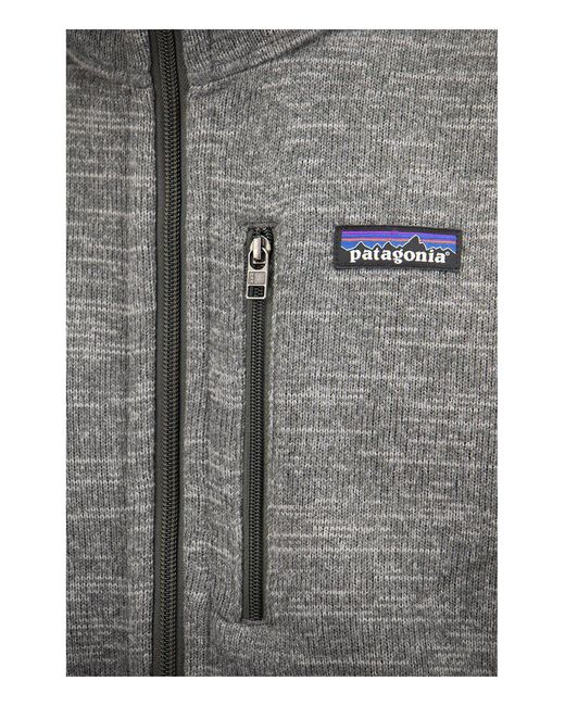 Patagonia Gray Better Sweater Fleece Jacket for men