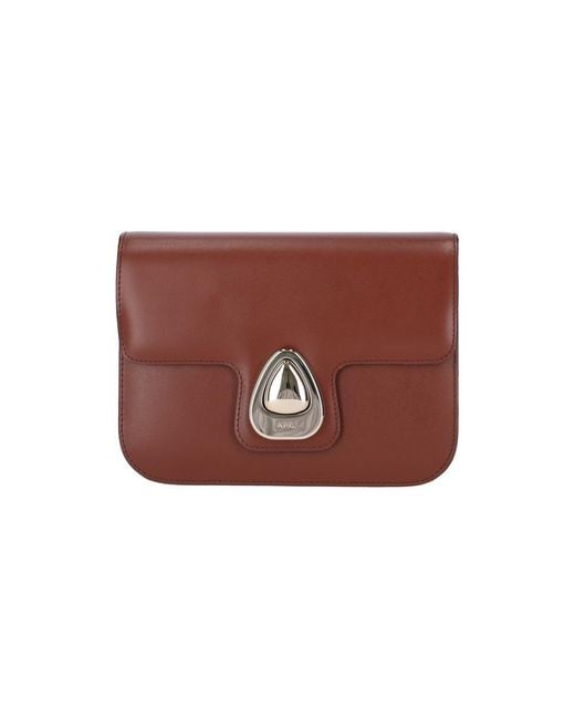A.P.C. Red Small Shoulder Bag "Astra"