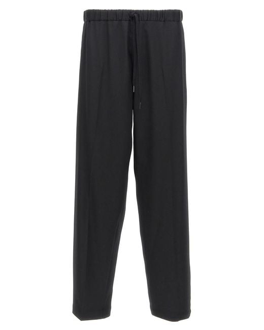 MM6 by Maison Margiela Black Wool Pants for men