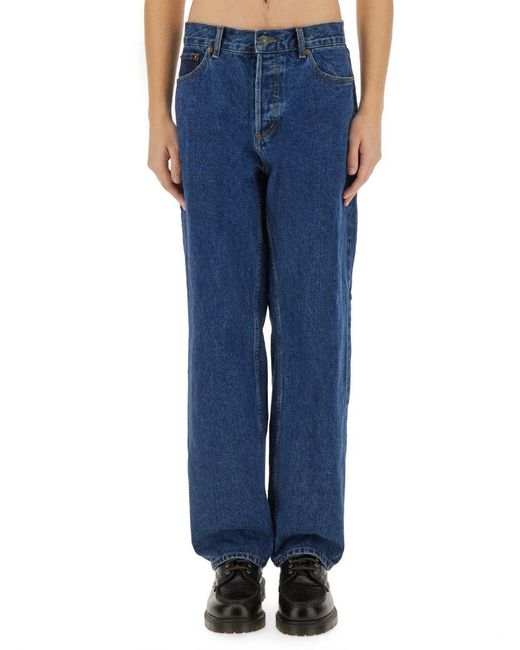 Obey Blue "Hardwork" Jeans for men