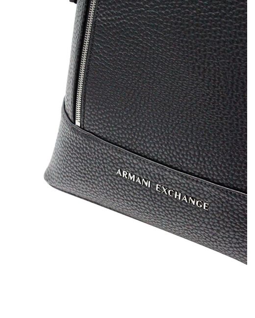 Armani Exchange Black Backpack for men