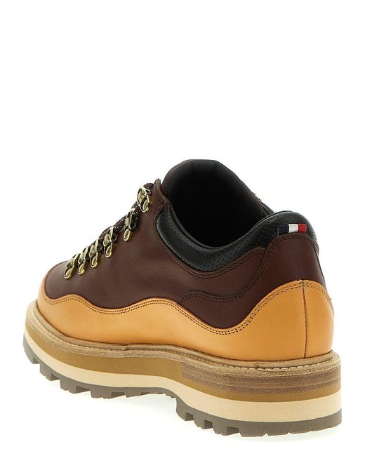 Moncler Genius Brown Peka 305 Derby Shoes for men
