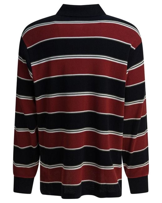 Carhartt Red /S Malone Rugby" Polo Shirt for men