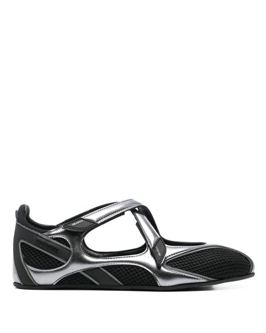 The Attico Black Flat Shoes