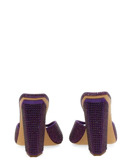 Gia Borghini Purple Rosie 14 Sandal