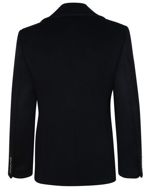 Saint Laurent Black Wool Blazer for men