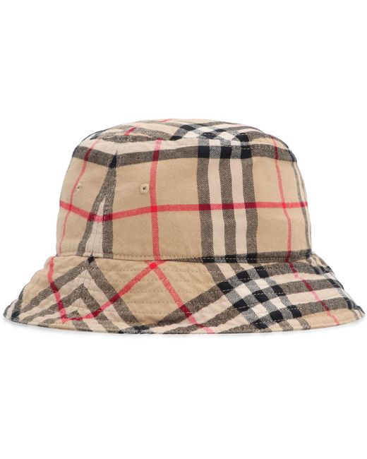 Burberry Black Cotton Bucket Hat