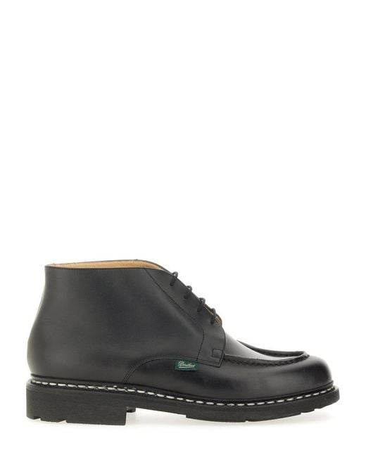 Paraboot Black Leather Boot for men