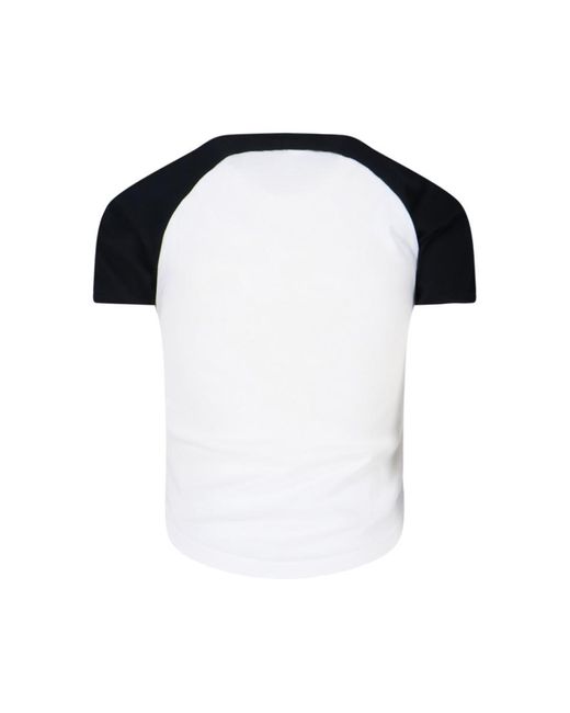 Courreges Black T-Shirts And Polos