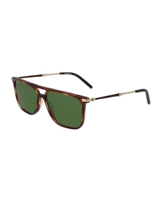 Ferragamo Green Salvatore Sf966S Sunglasses for men
