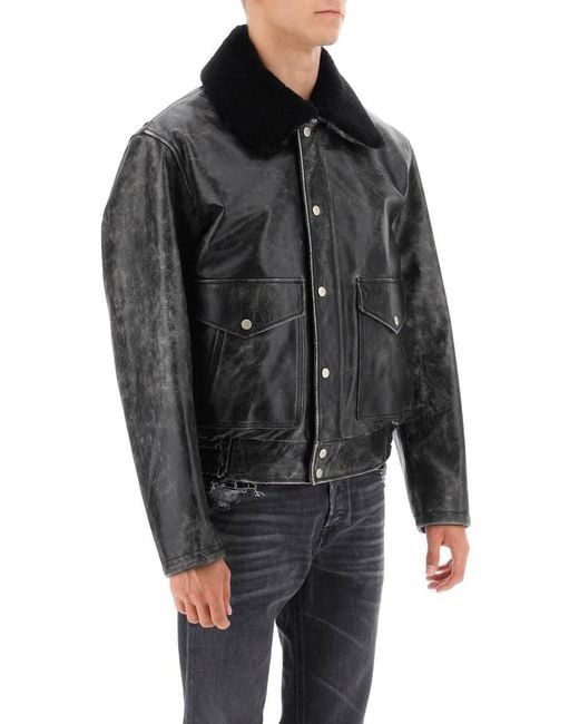 Vintage Men's Jacket - Black - L