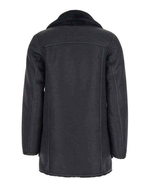 Urbancode Black Single-Breasted Jacket With Classic Lapels