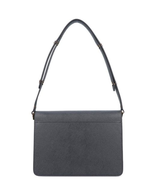 Marni Gray Medium Shoulder Bag 'trunk'
